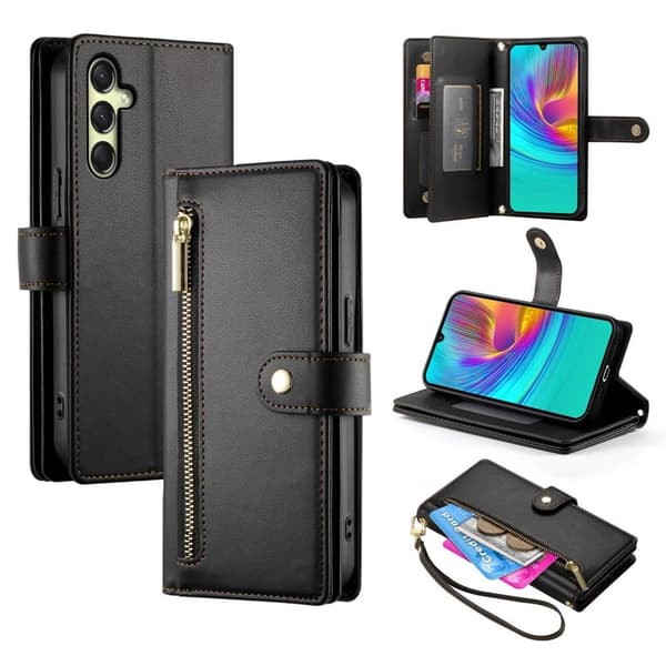Samsung Galaxy A26 5G Wallet Cover - Sort