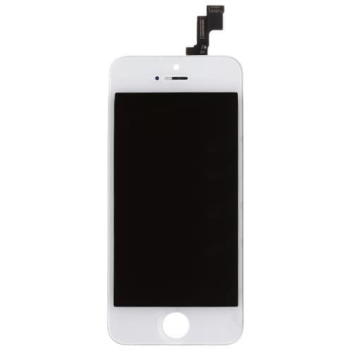 iPhone 5S/SE Skærm Hvid AAA Kvalitet