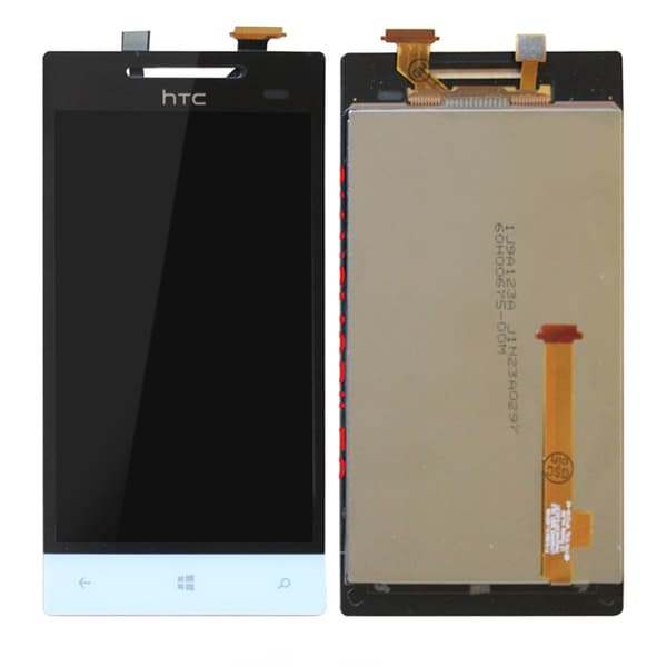 HTC 8S Skärm/Display OEM - Vit