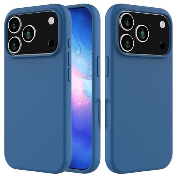 iPhone 18 Pro Max/17 Pro Max Silikonecover - Blå