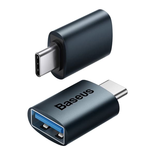 Baseus USB-C till USB-A-adapter - Blå