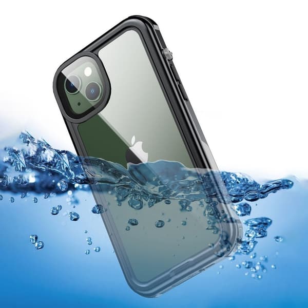 iPhone 14 Vandtæt IP68 etui - Sort