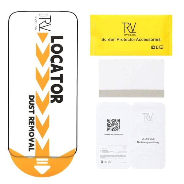 Screen Protector iPhone 12/12 Pro - 2.5D High Aluminum Tempered Glass RV no frame 20 pcs bulk