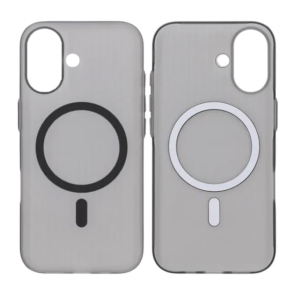 Aaltopahvikuori iPhone 17:lle - Himmeä harmaa