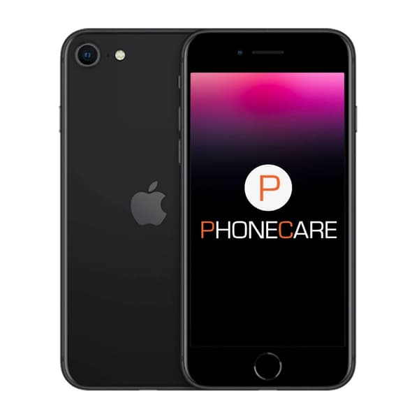 Brugt iPhone SE 2022 64GB Sort - Brugt stand