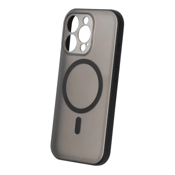 Slankt MagSafe-cover med kamerabeskyttelse til iPhone 16 Pro Max - Sort