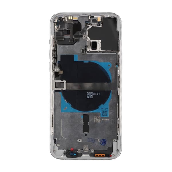 iPhone 13 Pro Max Baksida med Komplett Ram OEM - Silver