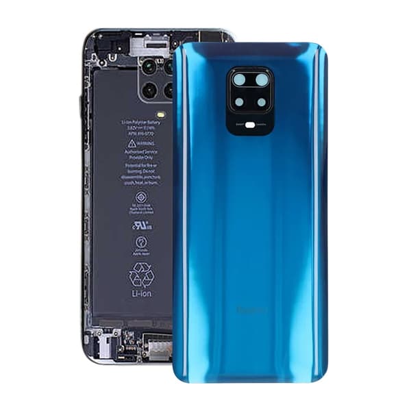 Xiaomi Redmi Note 9 Pro Bagside Glas - Blå