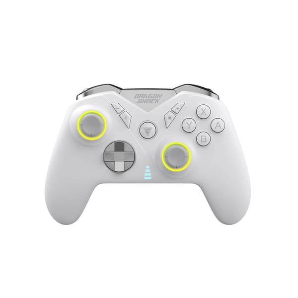 DragonShock Nebula Pro trådløs controller til Nintendo Switch - Hvid