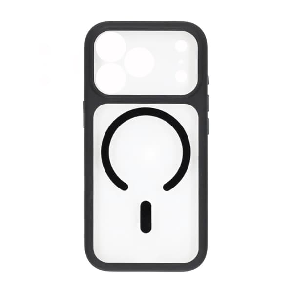Cover til iPhone 17 Pro Max - MagSafe & Kamerabeskyttelse - Sort