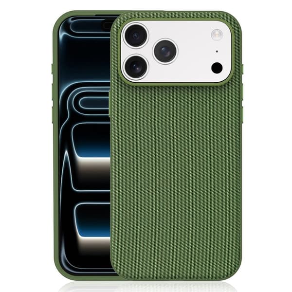 iPhone 18 Pro MagSafe Cover med Tech Stof - Grøn