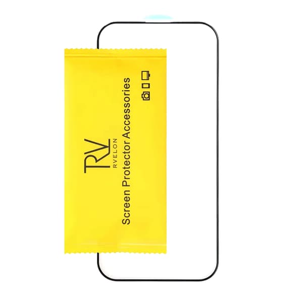 Näytönsuoja iPhone Air karkaistu lasi 3D - Musta - bulk
