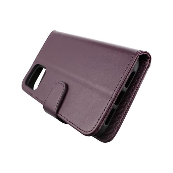 iPhone 11 Plånboksfodral Rvelon - Mörklila