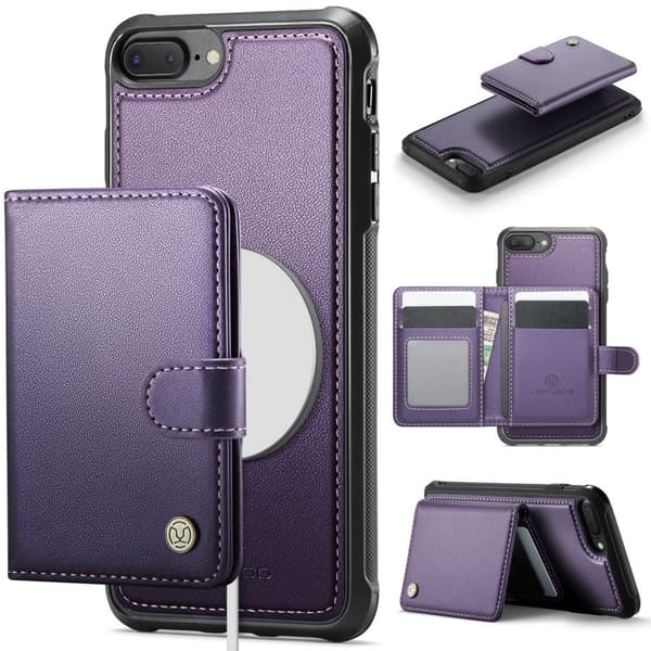 JEEHOOD iPhone 7 Plus / 8 Plus Cover med MagSafe - Lilla