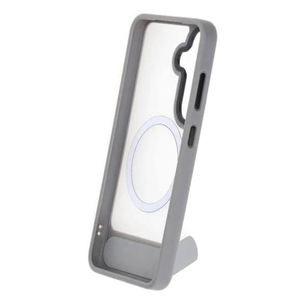 MagSafe-cover med stativ til Samsung Galaxy S25 - Grå