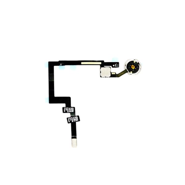 iPad Mini 3 Hemknapp Flexkabel - Vit