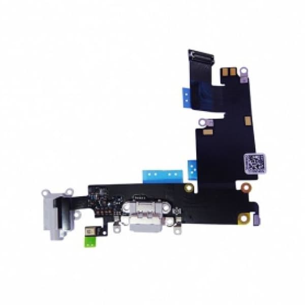iPhone 6 Plus latausliittimen joustokaapeli - harmaa
