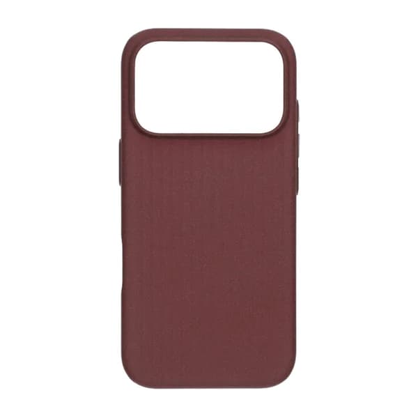 Bølget Cover med Magsafe til iPhone 17 Pro Max - Rød