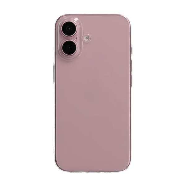 iPhone 16 Plus Mobilskal Ultratunt TPU - Vit
