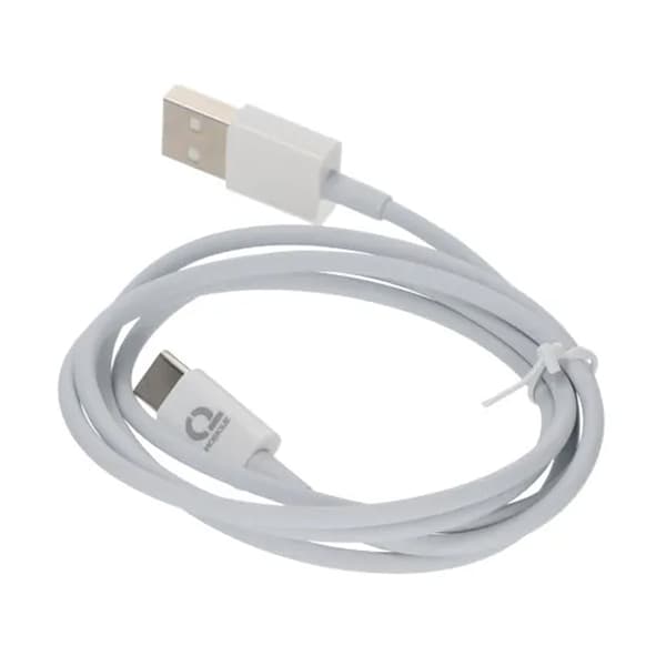 USB A till USB C Laddare 18W 1 Meter - Vit
