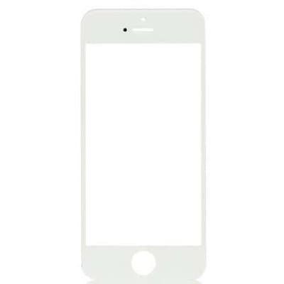 iPhone 5S Glas Skærm Premium - Hvid