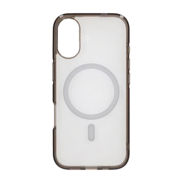 Mobilcover TPU Magsafe til iPhone 17 - Sort Transparent