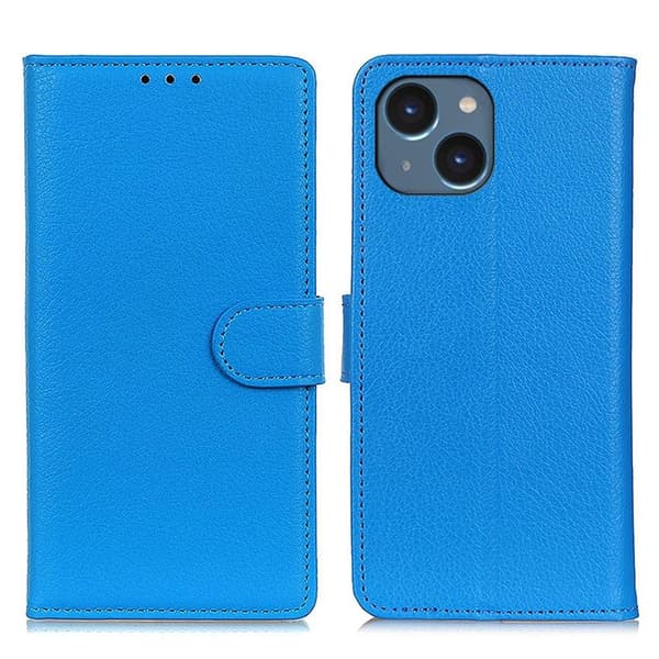 Anti-ridse iPhone 15 Plus cover - Blå