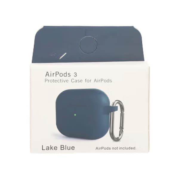 airpods3 silikoneetui søblå