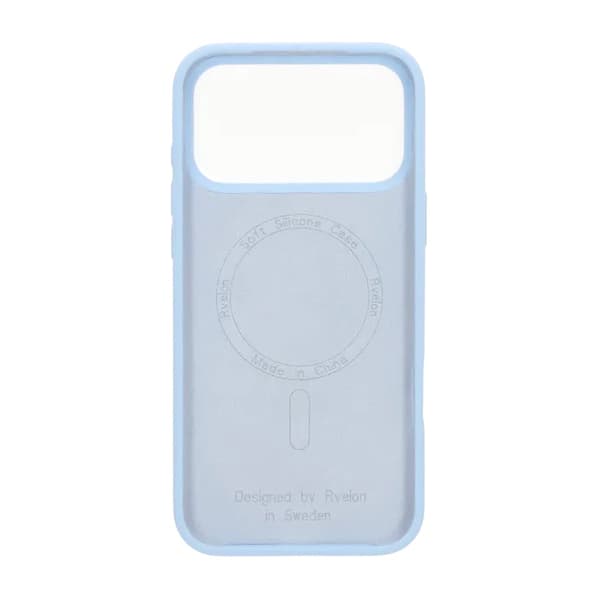 Rvelon Cover Silikone MagSafe til iPhone 17 Pro Max - Lyseblå