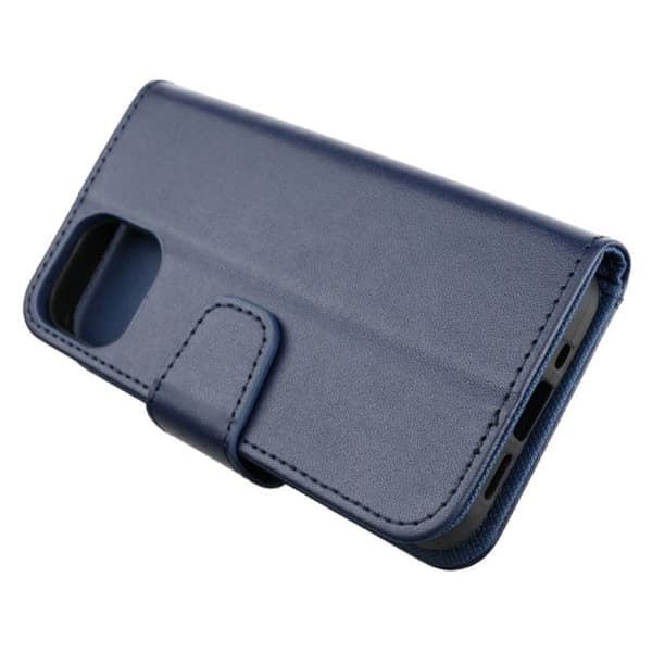 iPhone 12/12 Pro Plånboksfodral Extra Kortfack Rvelon - Blå
