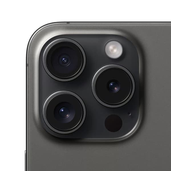 Brugt iPhone 15 Pro 128GB Sort titanium - Brugt stand