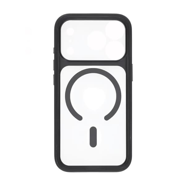 Cover til iPhone 17 Pro Max - MagSafe & Kamerabeskyttelse - Sort