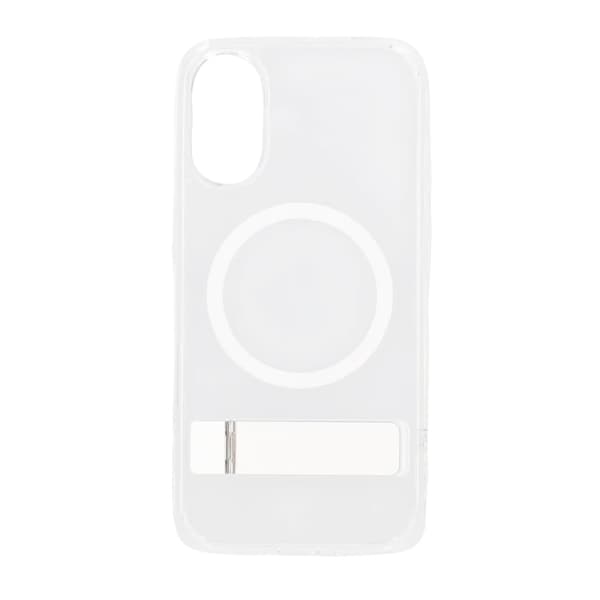 Mobilskal Rvelon med Stativ för iPhone 17 - Transparent