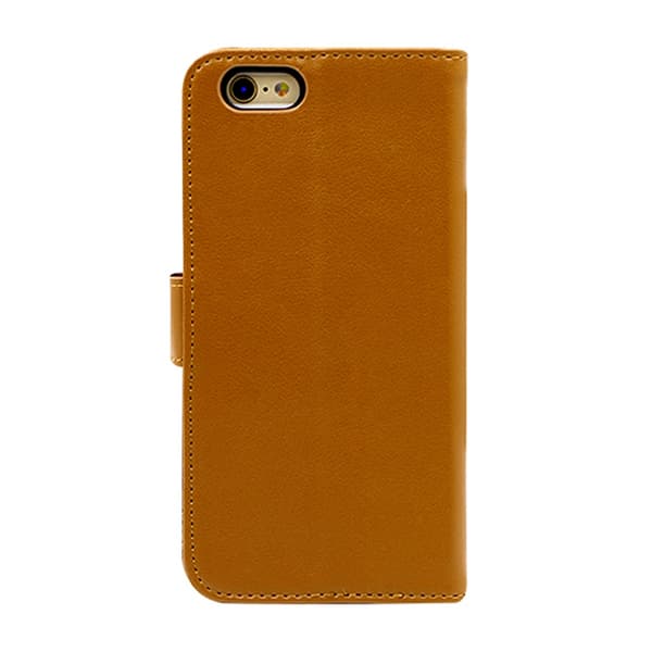 iPhone 6/6S Plånboksfodral Läder med Stativ - Brun
