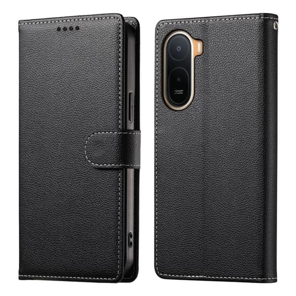 Xiaomi Redmi A7 Pro Plånboksfodral med Stativ - Svart