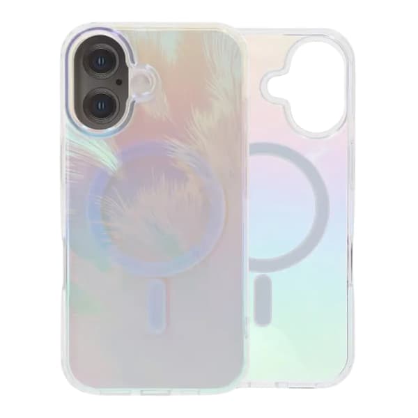 TPU-cover med Magsafe til iPhone 17 - Iriserende