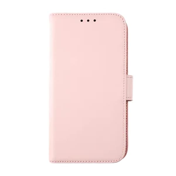 iPhone 12/12 Pro Plånboksfodral Läder Rvelon - Rosa