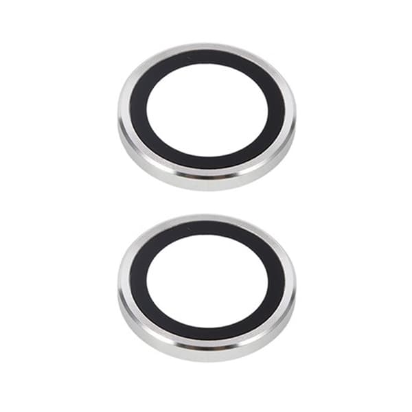 Hærdet glas kameraprotector til iPhone 17 - Sølv