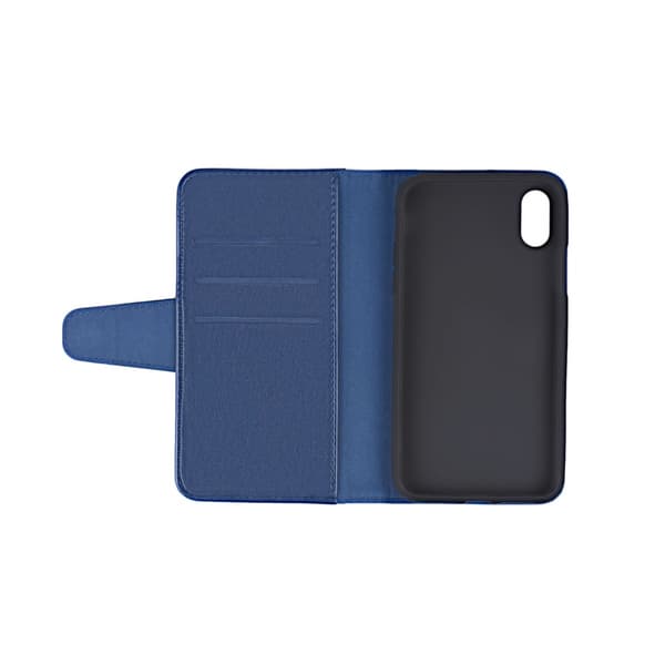 iPhone XS Max Plånboksfodral Stativ och extra Kortfack G-SP -  Blå