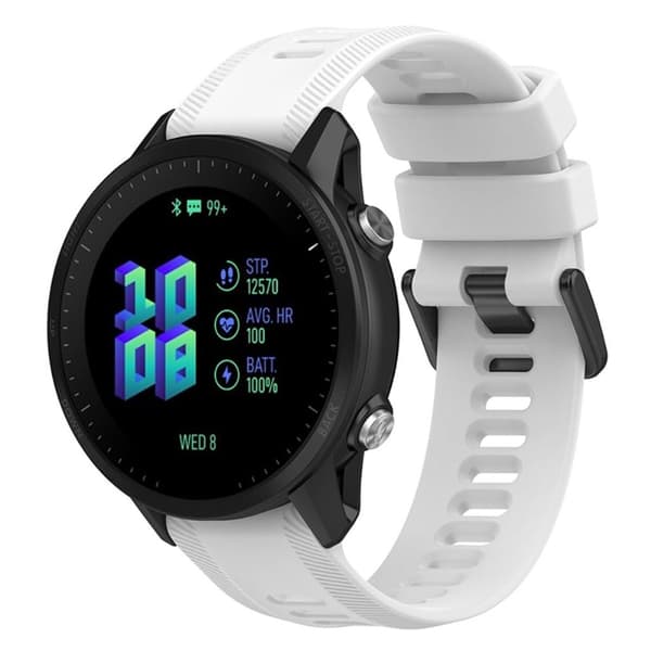 Garmin Forerunner 955 TPU Klockarmband - Vit