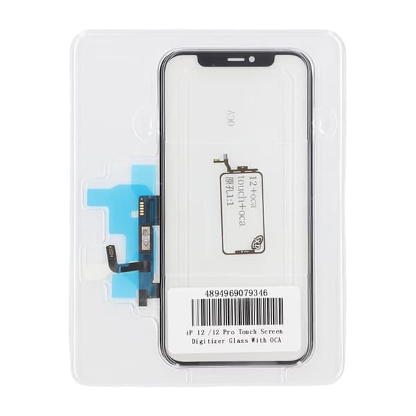 iPhone 12 ja 12 Pro lasinäyttö digitointilaitteella ja OCA:lla
