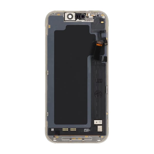 iPhone 17 Pro LCD-skærm Original Sort (Brugt) med flex har diagnostic pass