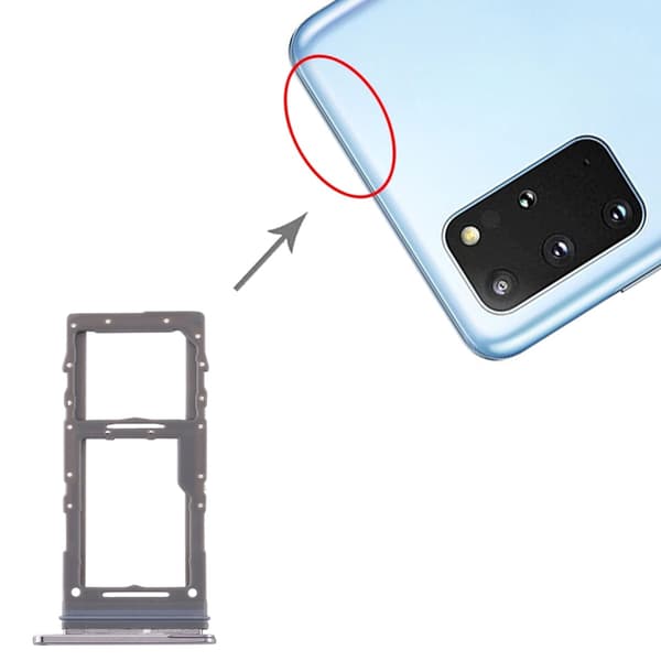 Samsung Galaxy S20 Plus SIM-kort og microSD-kortholder - Cosmic Gray