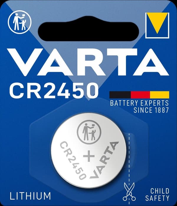 VARTA Lithium Coin knapcellebatteri CR2450