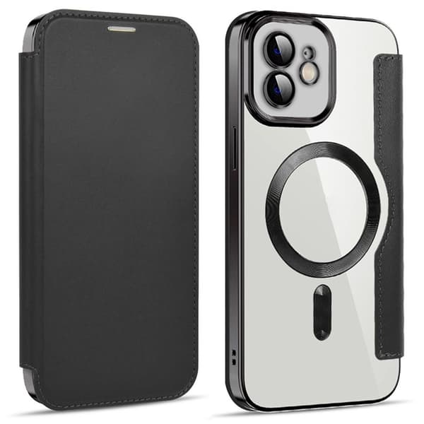 iPhone 12 -kuori MagSafella – Musta