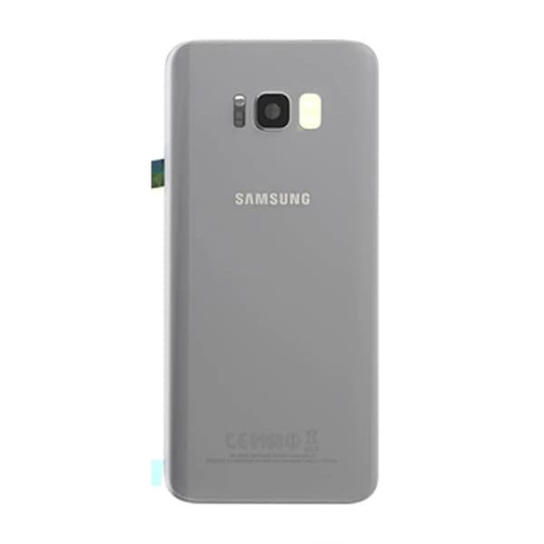 Samsung Galaxy S8 Bagcover - Sølv