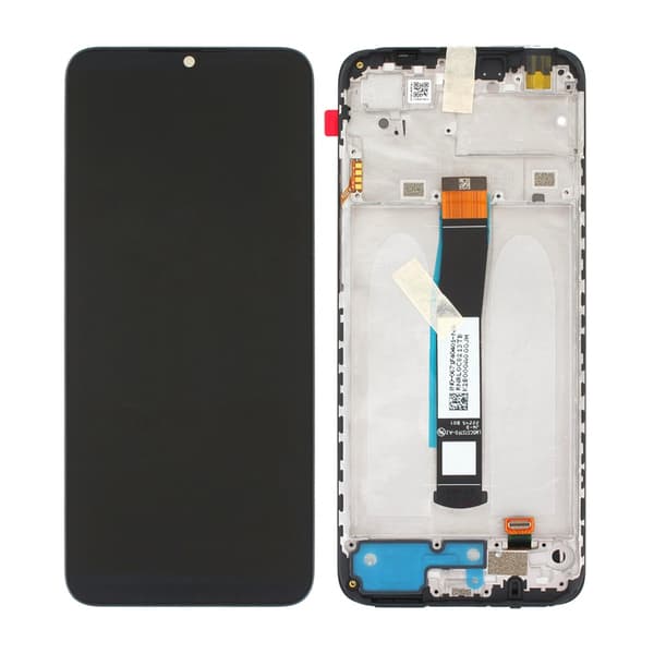 Xiaomi Redmi 10C LCD-näyttö - Musta