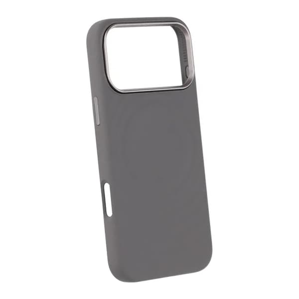 Mobilskal Silikon med Magsafe för iPhone 17 Pro Max - Mörkgrå