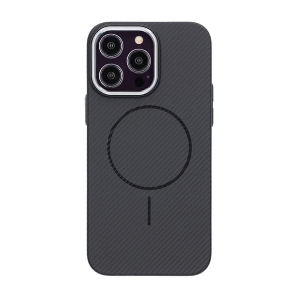 iPhone 14 Pro hiilikuitukotelo - Musta
