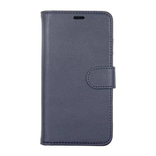 iPhone X/XS Plånboksfodral Magnet Läder med Stativ - Blå
